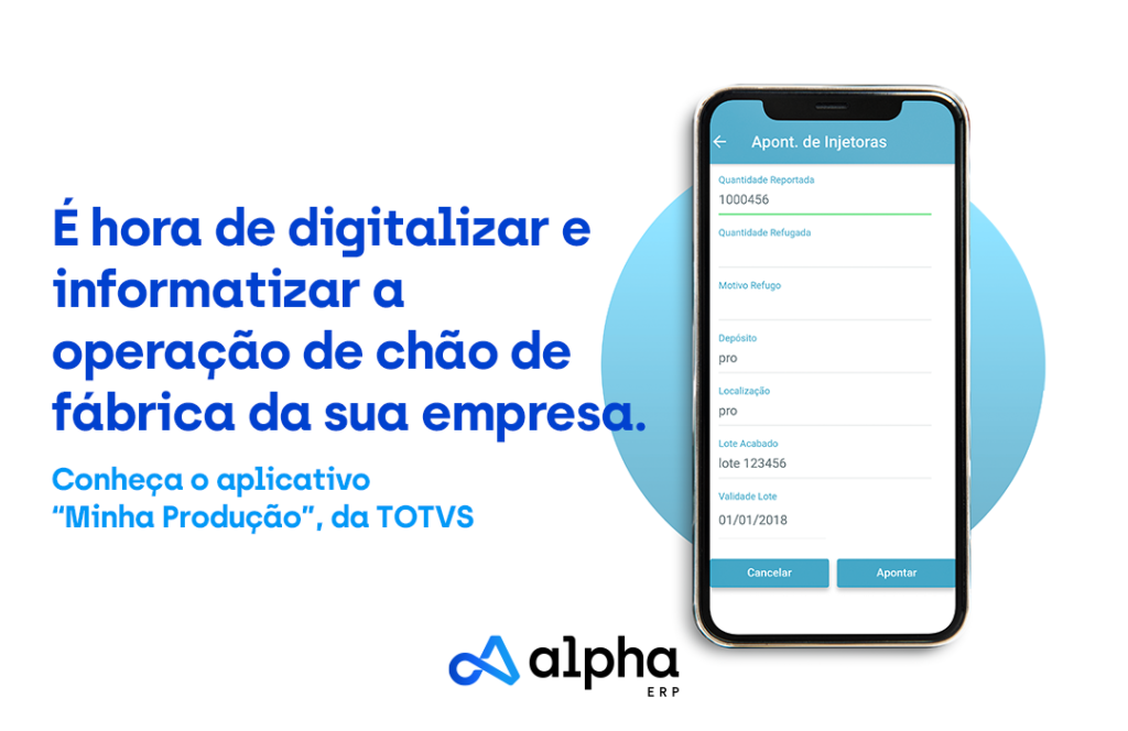 Conheça o app “Minha Produção”, da TOTVS